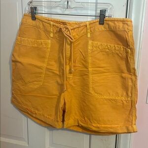 Sundance yellow patch pocket shorts